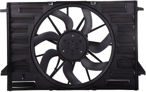 ชุดพัดลมระบายความร้อนหม้อน้ำสำหรับ Audi A4 2017-2019 8W0121207B พัดลมไฟฟ้าไร้แปรงขายส่ง