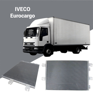 504022659 Συμπυκνωτής AC για IVECO Eurocargo 2000-2009; Εξάρτημα ψύξης HVAC φορτηγού βαρέως τύπου. Χονδρικό απόθεμα προμήθειας.