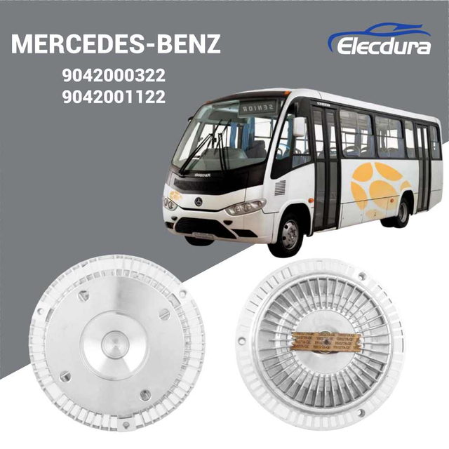 Mercedes Benz L&uuml;fterkupplung 9042000322 OM366 Motor mechanische L&uuml;fterkupplung f&uuml;r Bus- und LKW-Anwendungen