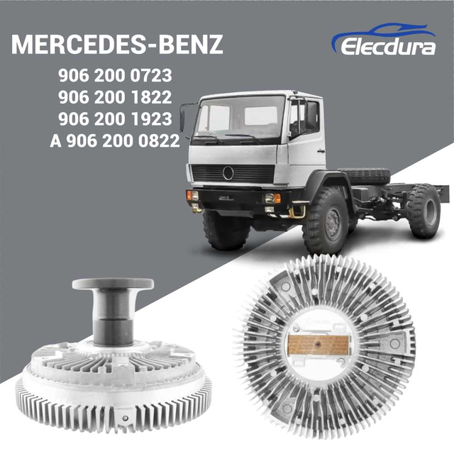 Mercedes Benz bl&aelig;serkobling 906 200 0723 1822 1923 Mekanisk h&oslash;jredrejning til OM904 OM906 motor, engrosforsyning