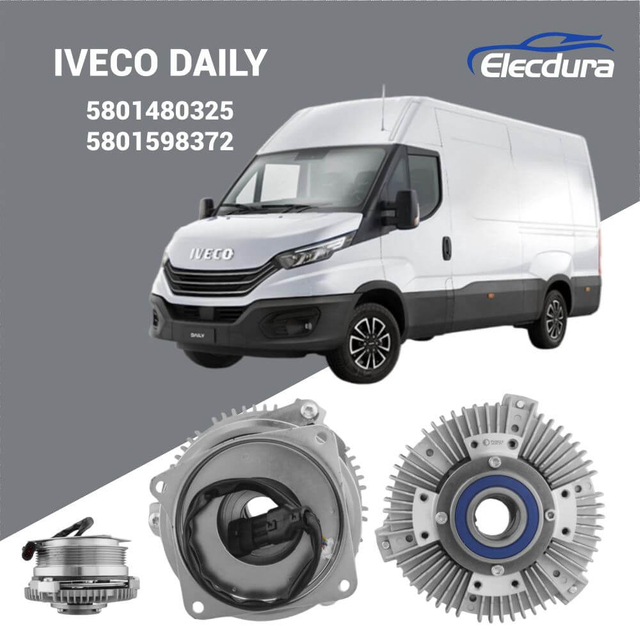 IVECO Daily Electronic Ventilatorkobling 5801480325 5801598372