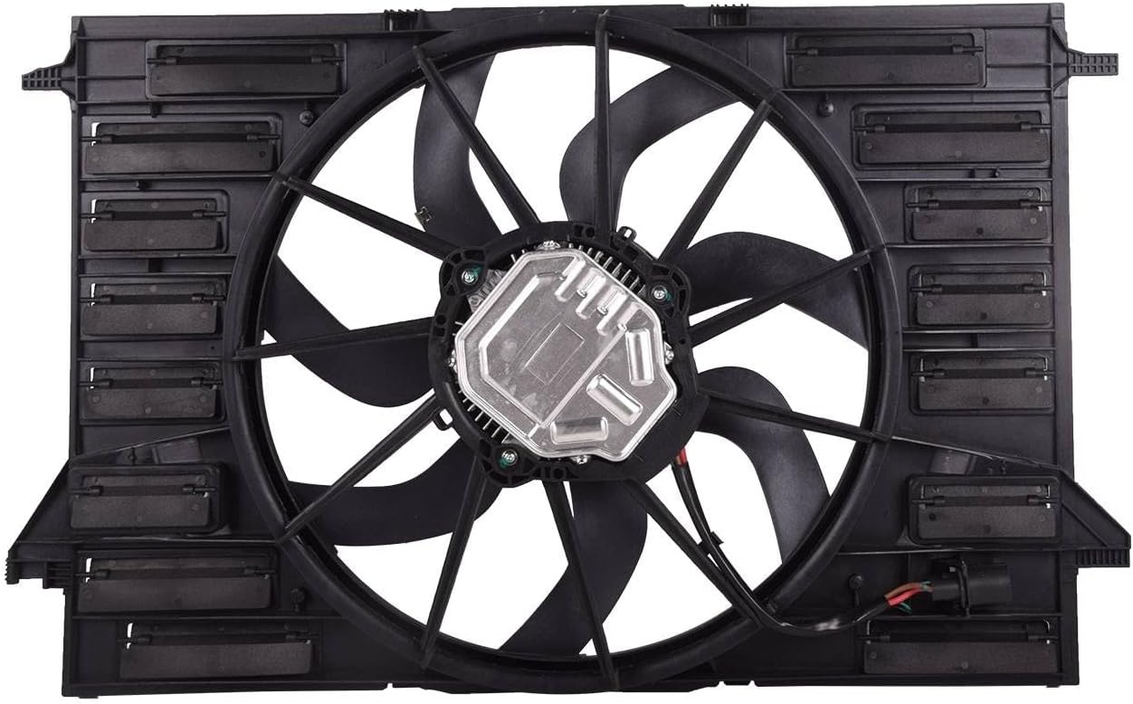 Audi A4 2017-2019 OEM 공급 업체 용 고품질 브러시리스 라디에이터 냉각 팬 8W0121207B