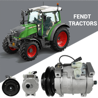 Compressor AC 10S15C, compat&iacute;vel com FENDT TRACTOR Farmer, DCP99518