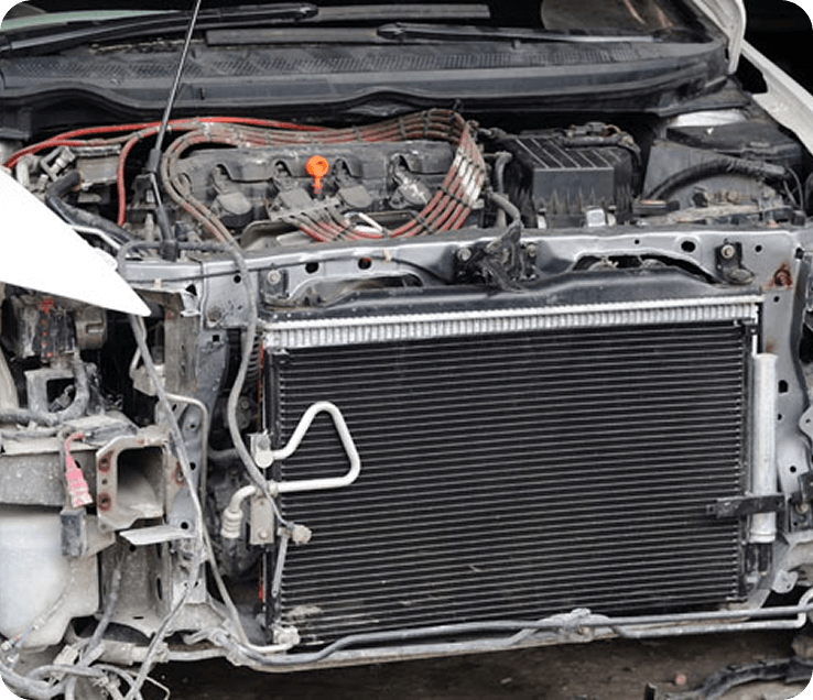 Aut&oacute;hűtő motor hűtőrendszerekhez