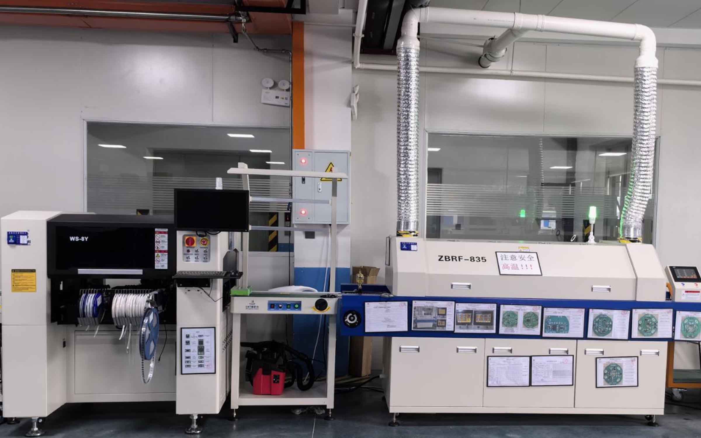 Station de contr&ocirc;le qualit&eacute; pour AC compresseurs