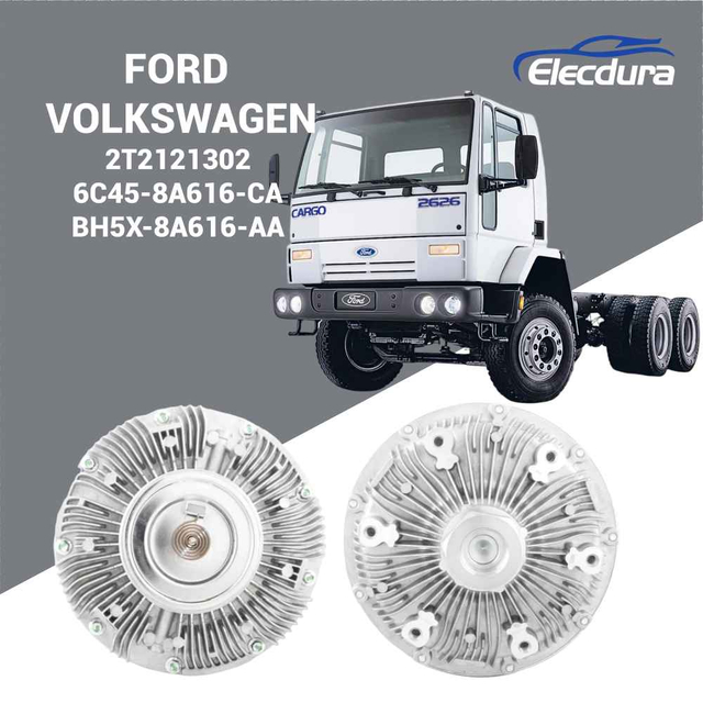 2T2121302 mechanische L&uuml;fterkupplung OEM-Ersatz f&uuml;r Ford Cargo und VW Constellation LKWs Gro&szlig;handelslieferung vom Werkshersteller