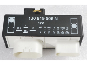 1J0919506N k&oslash;leventilator kontrolmodul rel&aelig; radiator enhed til Volkswagen Golf 2002-2005