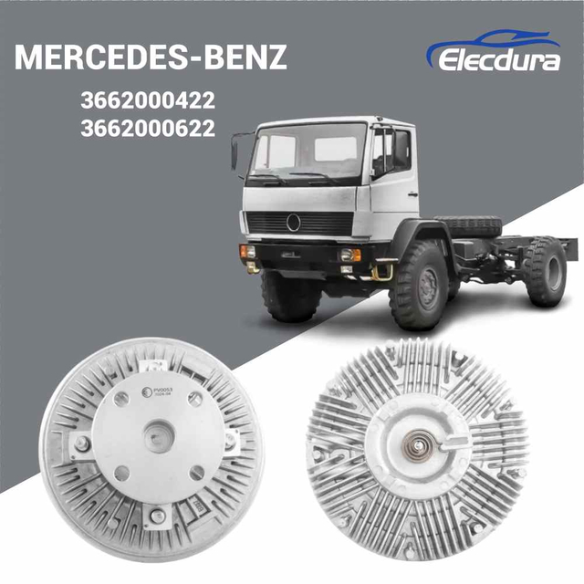 Těžk&aacute; mechanick&aacute; spojka ventil&aacute;toru 3662000422 pro n&aacute;kladn&iacute; vozidla Mercedes-Benz 1618 a 1418 s motory OM366
