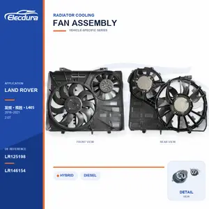 Gruppo elettroventola radiatore per Land Rover Discovery/Range Rover LR125198 Fornitura in blocco