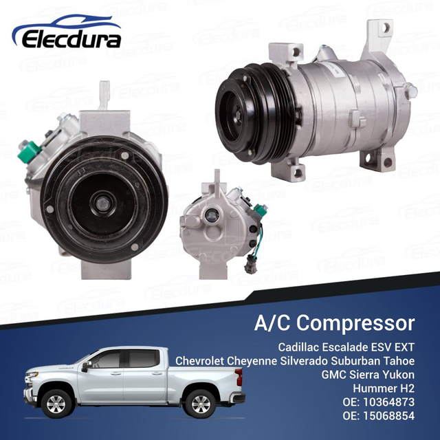 10364873 Kompresor AC grosir untuk perawatan Chevrolet Silverado 1500 dan GMC Sierra.