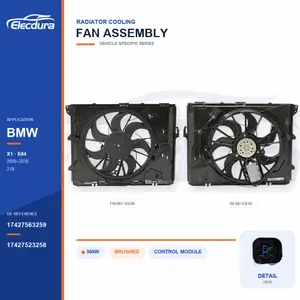 Вентилятор охолодження радіатора для BMW E84 300W 17427563259 Оптова поставка