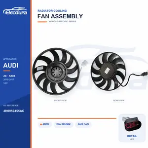 Ανεμιστήρας ψύξης ψυγείου για Audi A8 D4 400W 4H0959455AC Μαζική προμήθεια
