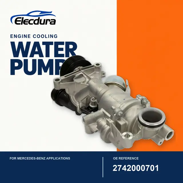 ปั๊มน้ำเครื่องยนต์ 2742000701 สำหรับ Mercedes-Benz Bulk Supply