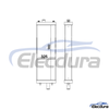 154-03-75911 โคมัตสึ D85EX-15E0 หม้อน้ำ