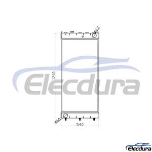 14X-03-51111 KOMATSU D65EX-16 Radiateur