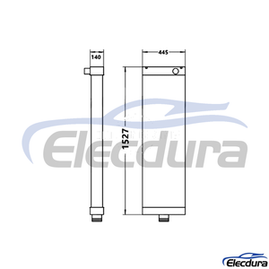561-03-81632 KOMATSU HD785-7 Radiador