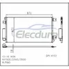 92100-1PA0A Nissan NV 2012-2021 4.0L V6 / 5.6L V8 Kondensor A/C