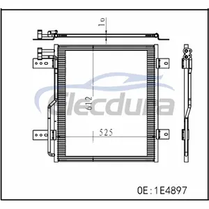 2505650C92 Internacional Serie 4200 2007-presente Condensador de A/C
