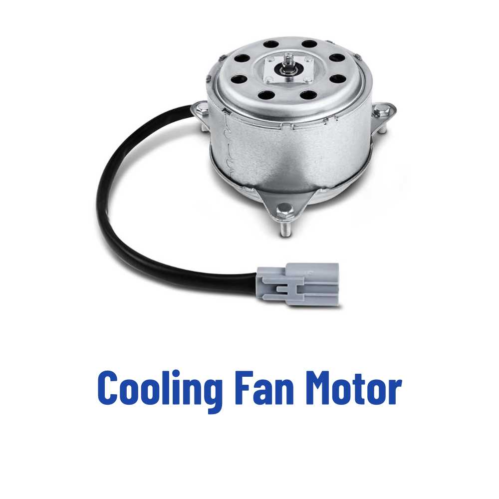 Moteur de ventilateur de refroidissement Elecdura, pi&egrave;ce de rechange &eacute;quivalente aux OEM pour l'approvisionnement en vrac