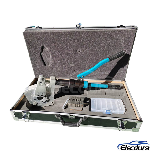 Kit alat crimping selang AC genggam untuk perbaikan otomotif, khusus grosir.