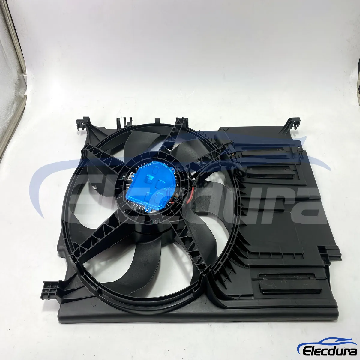 Gruppo ventola di raffreddamento del radiatore senza spazzole BMW Sostituzione OE 17427617610 fornitura di parti sfuse