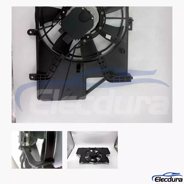 19015-6C1-A01 ชุดพัดลมระบายความร้อนหม้อน้ำแบบไม่มีแปรงสำหรับ Honda Accord อุปทานขายส่งหลังการขาย