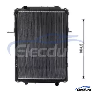 หม้อน้ำรถบรรทุกน้ำโฟล์คสวาเก้นหลังการขาย 2T2121253F สำหรับการเปลี่ยนขายส่ง Constellation