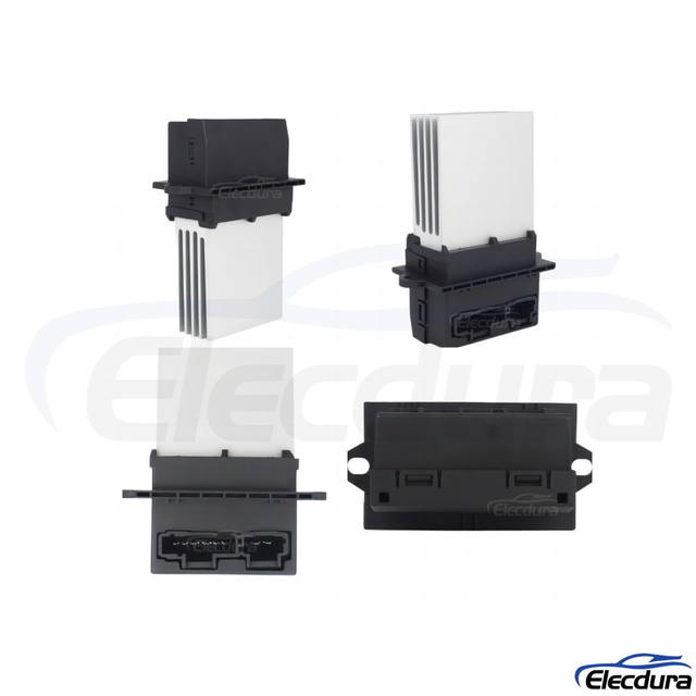 Heater Blower Motor Resistor 6441L1 tampilan keseluruhan dengan konektor