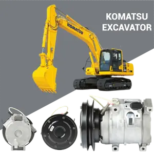 DCP99821 Komatsu A/C kompresszor ut&aacute;ngy&aacute;rtott csere a nagykereskedelmi berendez&eacute;sek alkatr&eacute;szell&aacute;t&aacute;s&aacute;hoz