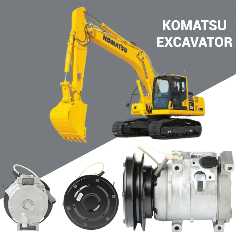 DCP99821 コマツA/Cコンプレッサーのアフターマーケット交換用卸売機器部品供給