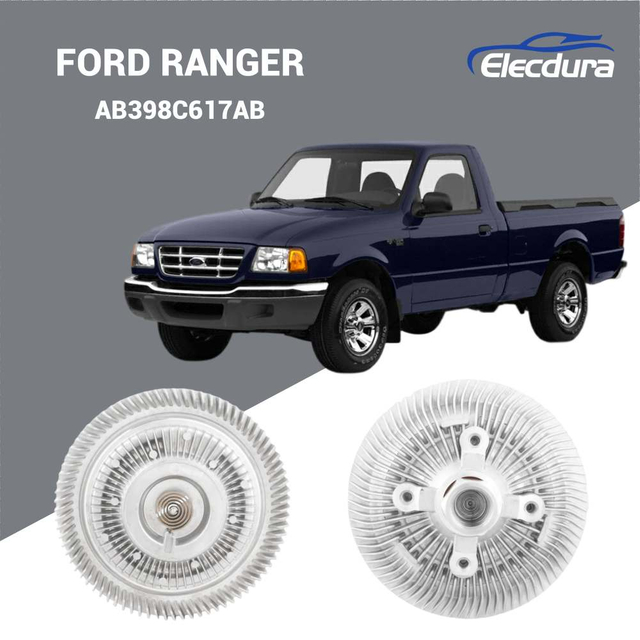 قابض المروحة AB398C617AB بالجملة لسيارة Ford Ranger 3.2 Diesel يتميز بمستشعر حراري ثنائي المعدن معزز.