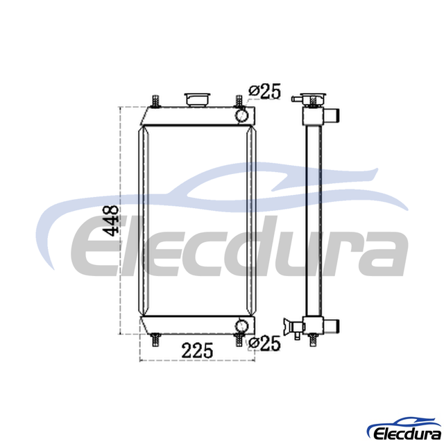 22L-03-21111 كوماتسو PC18 ردياتير