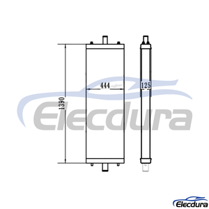 209-03-41210 KOMATSU PC800-8 Radiador