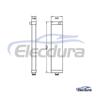 561-03-81652 KOMATSU HD785-7 Radiador