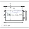 23270537 Chevrolet Equinox 2018-2019 Condenseur de climatisation Assemblage Noyau de 16 mm
