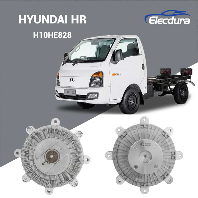 Hyundai HR 2.5 &eacute;s Kia K2500 vagy Sorento 2.5 d&iacute;zel modellekkel kompatibilis hűtőventil&aacute;tor tengelykapcsol&oacute; szerelv&eacute;ny