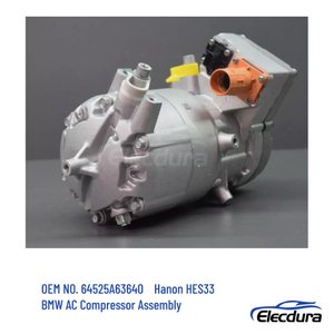 Compresseur &eacute;lectrique AC 64525A63640 350V HES33 pour syst&egrave;me CVC BMW EV, fourniture en gros Elecdura.