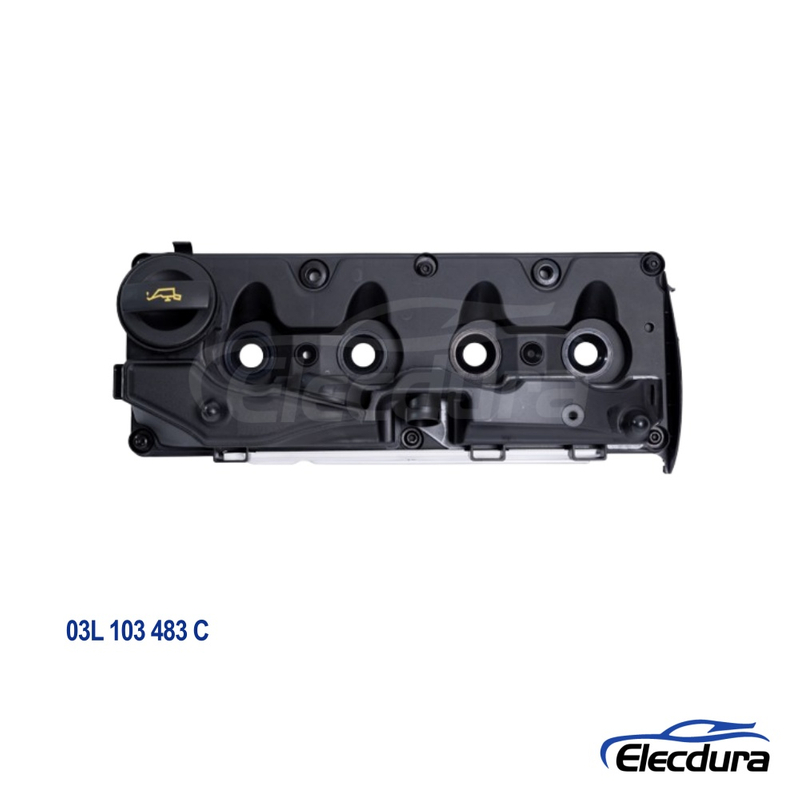 フォルクスワーゲン エンジン バルブ カバー 03L 103 483 C パサート 2.0 TDI B7 エンジン用