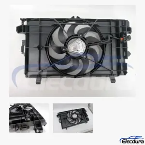 Tesla Model 3 Brushless Συγκρότημα ανεμιστήρα ψυγείου 107708400E για aftermarket χονδρική προμήθεια