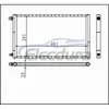 อเนกประสงค์ คอนเดนเซอร์ A/C 483 &times; 285 &times; 20 มม