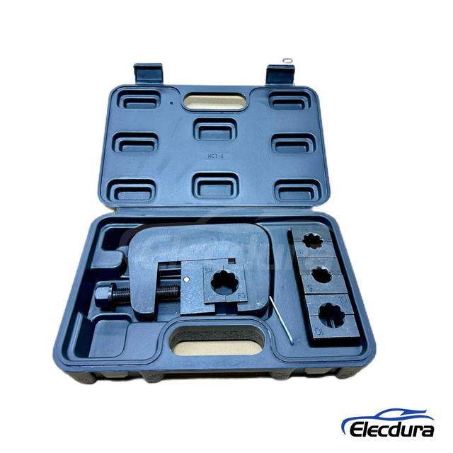 Kit de ferramentas de crimpagem de mangueira A/C port&aacute;til compacto para fornecimento de ferramentas de reparo automotivo no atacado