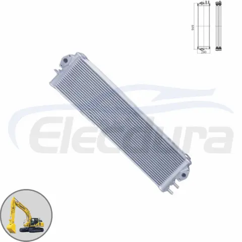 Ψυγείο υδραυλικού λαδιού 203-03-71140 949x260mm προμηθευτής χονδρικής για Komatsu PC100-5 PC120-5 μαζική παραγγελία αντικατάσταση μετά την αγορά