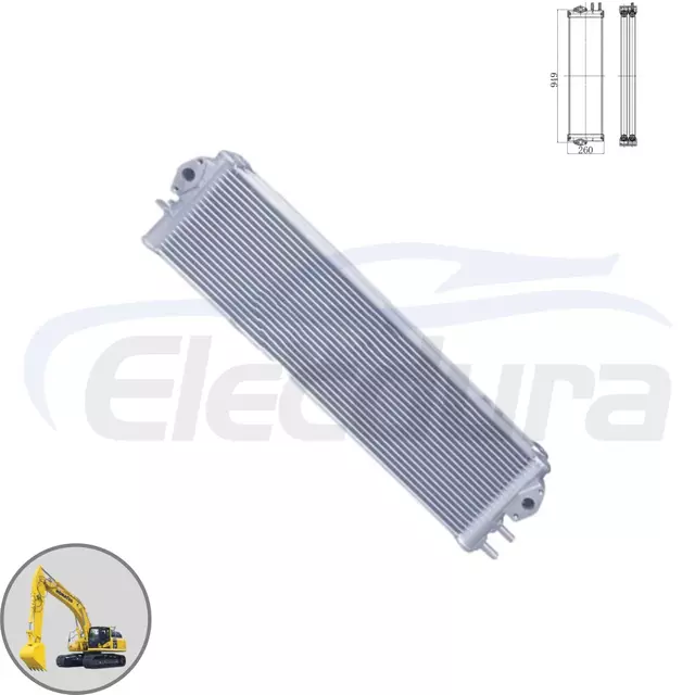 مبرد الزيت الهيدروليكي 203-03-71140 949x260mm مورد الجملة لكوماتسو PC100-5 PC120-5 استبدال ما بعد البيع بالجملة