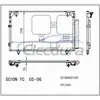 8846021050 Toyota Scion Tc 2005-2006 Kondensor A/C Inti 16mm
