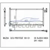 BJ0E61480A Mazda 323 1999-2001 Конденсер кондиционера сердечник 16 мм