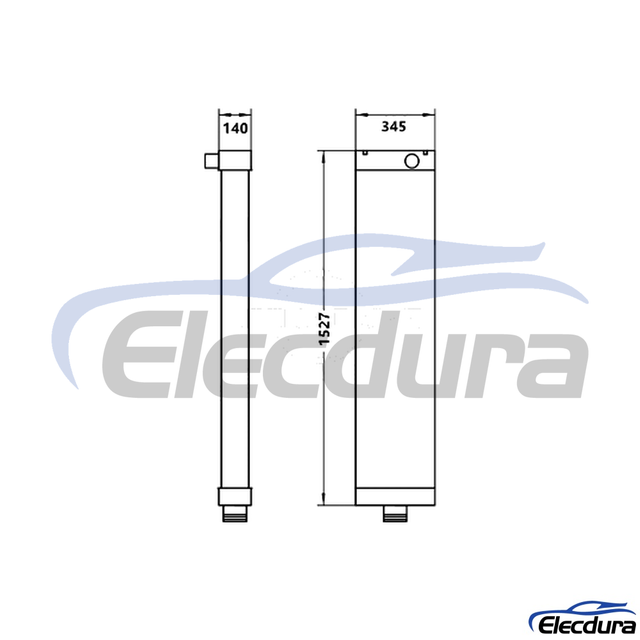 561-03-81652 KOMATSU HD785-7 Chladič