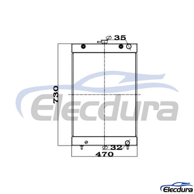 11M9-45010 Hyundai R55-9 R60-9 K&uuml;hler Montage