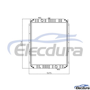208-03-51111 KOMATSU PC300-6 PC350-6 Radiator