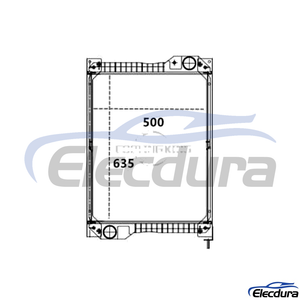 377-5263 CAT 416F/420F/428F 라디에이터