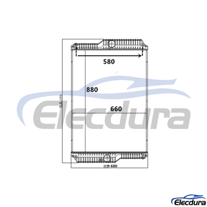 256-5310 KAT 950H Radiateur